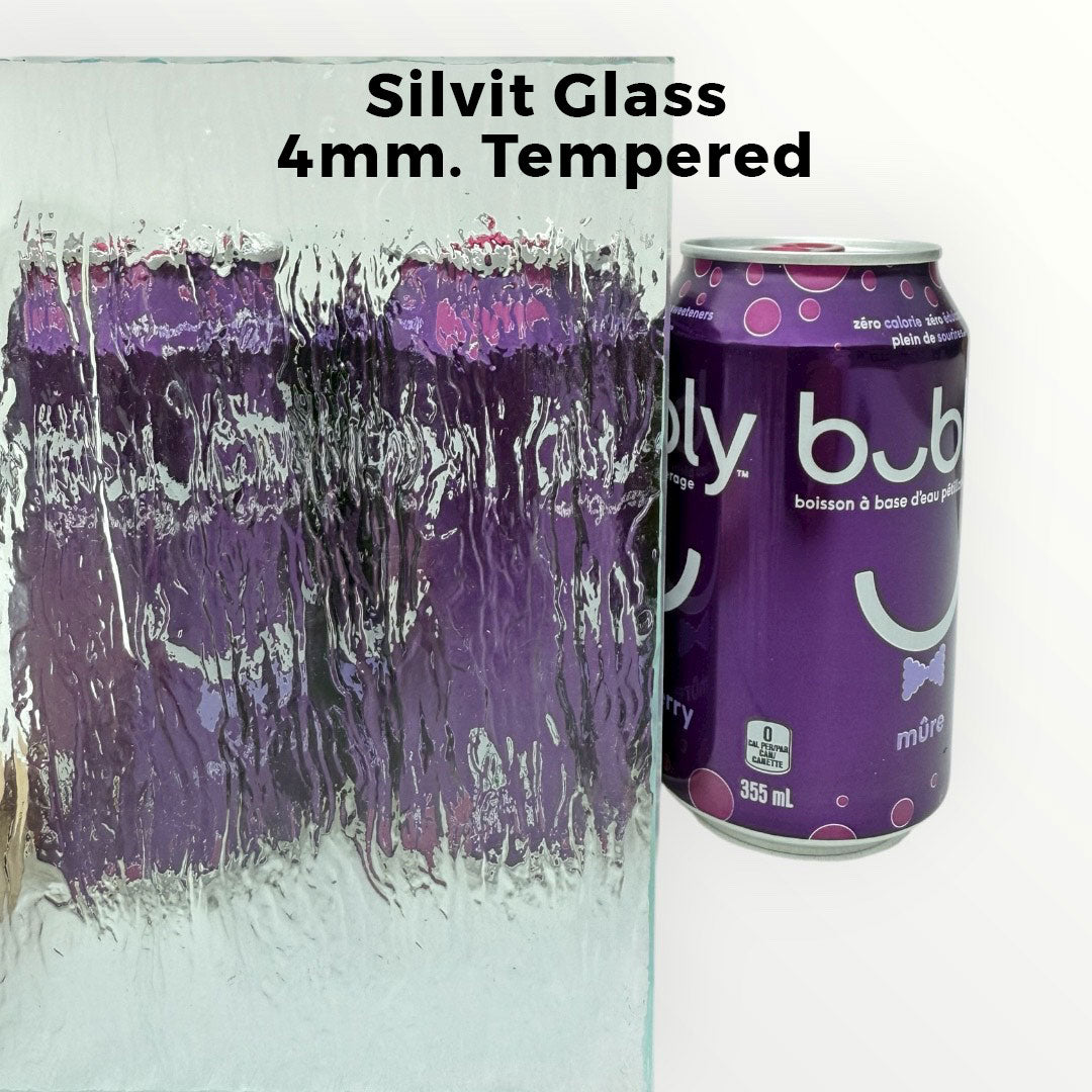 4mm, Tempered Silvit Glass, No Edges Polishing