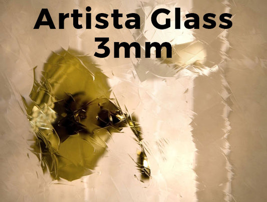 3mm, Artista Glass Shelves, Not Tempered, Polished Edges