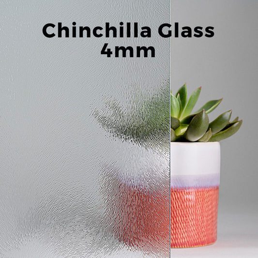 4mm, Chinchilla Glass Shelves, Not Tempered, Polished Edges