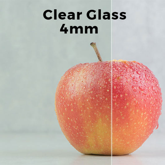 4mm, Cut to Size Clear Glass, Not Tempered, No Edges Polishing