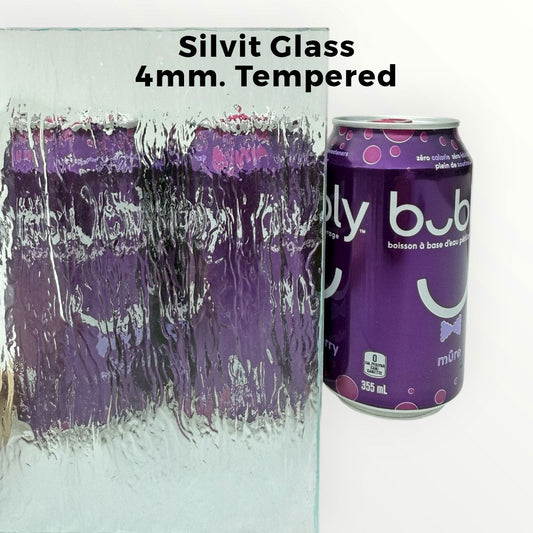 4mm, Tempered Silvit Glass, No Edges Polishing